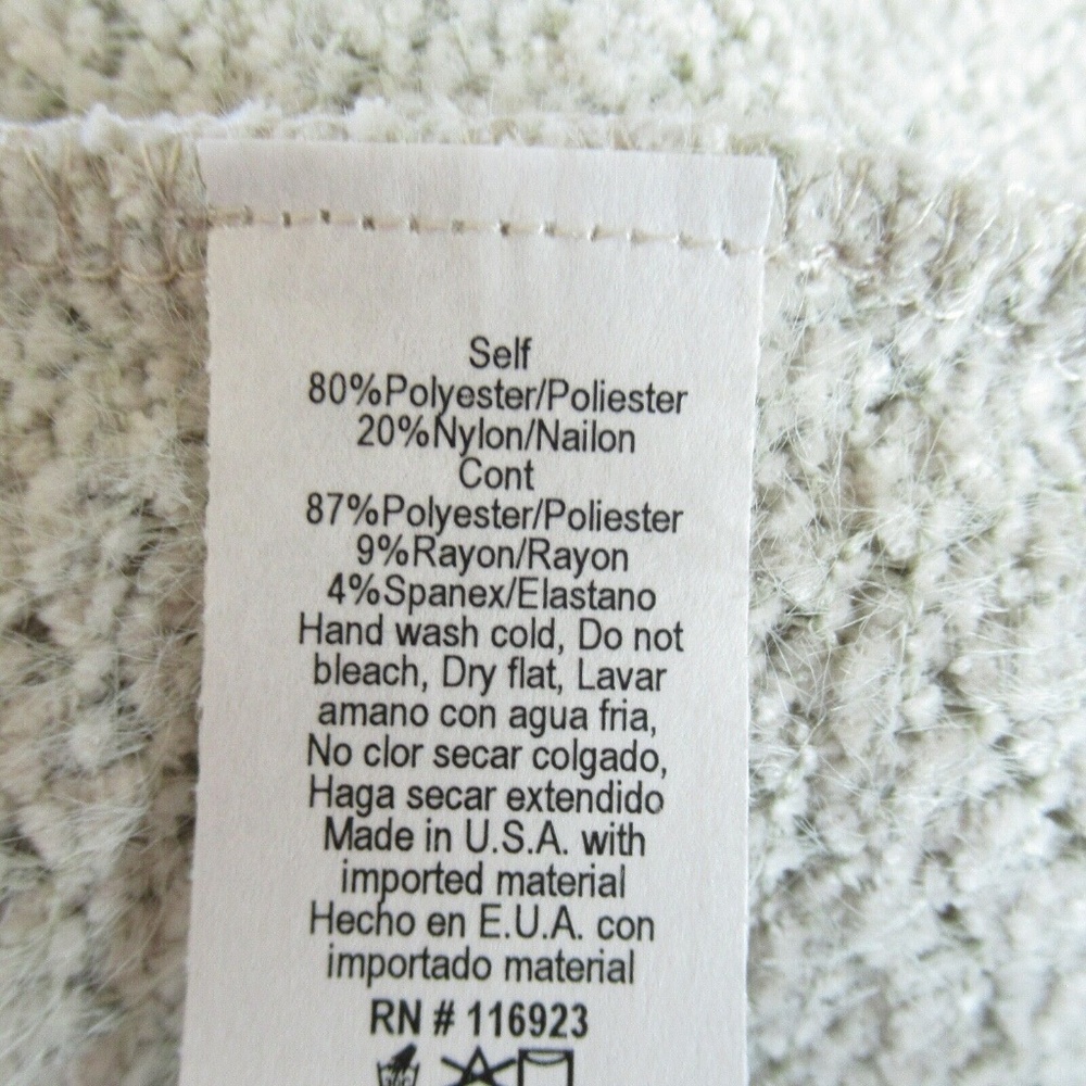 Easel Top Color Block Hacci Knit Oversized - Picture 8 of 8
